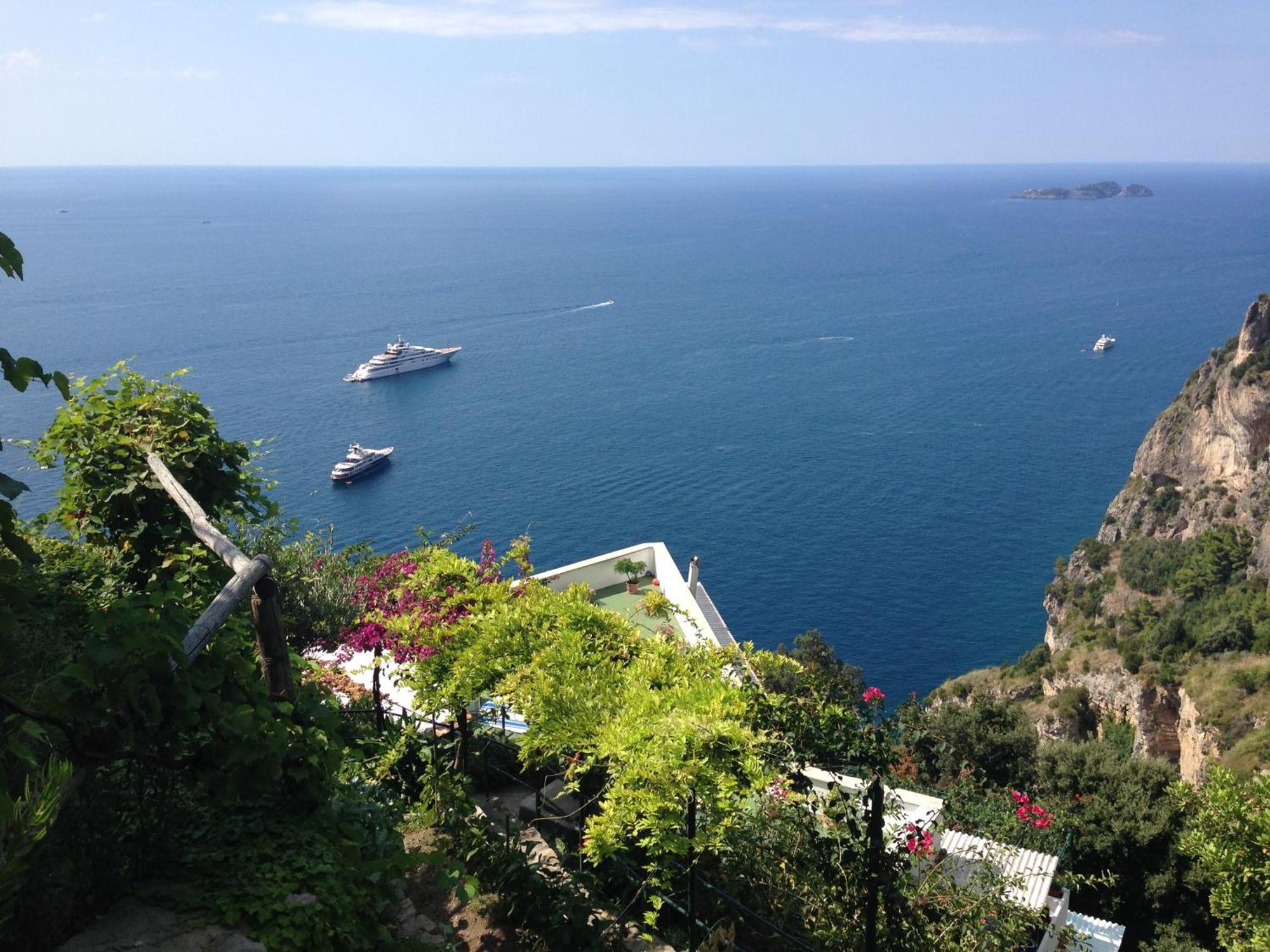 Villa Punta Del Sole بوسيتانو الغرفة الصورة