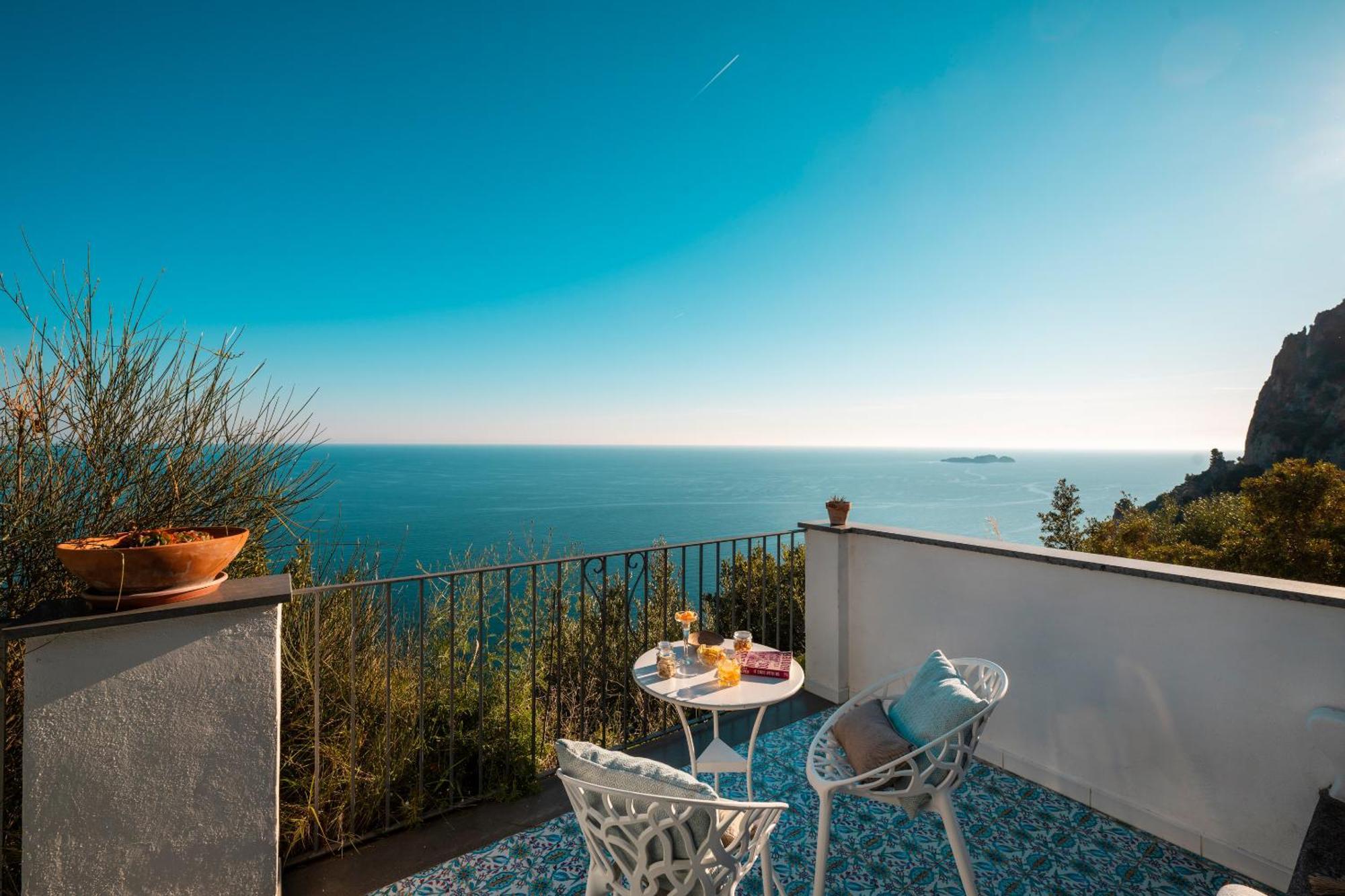 Villa Punta Del Sole بوسيتانو المظهر الخارجي الصورة