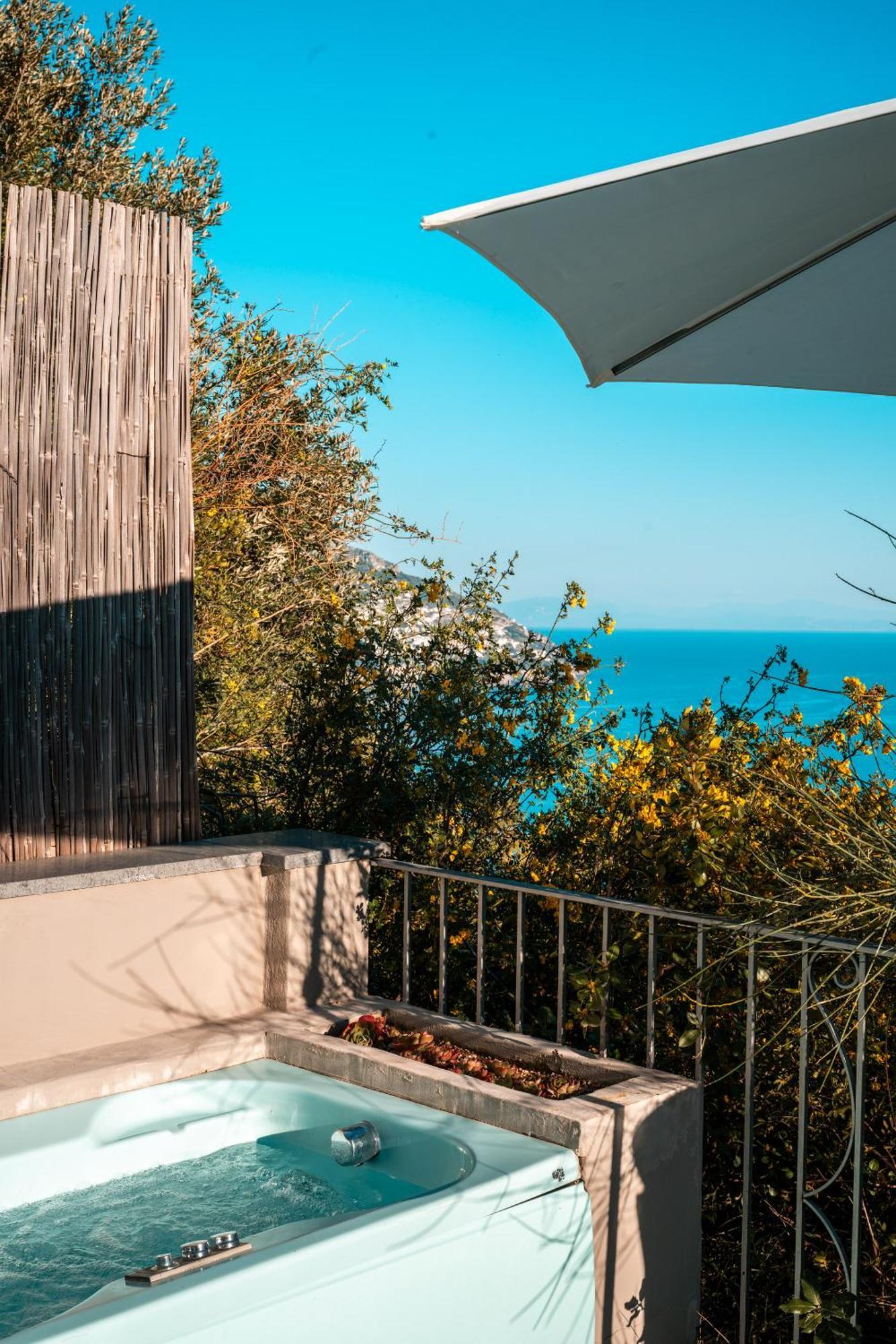 Villa Punta Del Sole بوسيتانو المظهر الخارجي الصورة